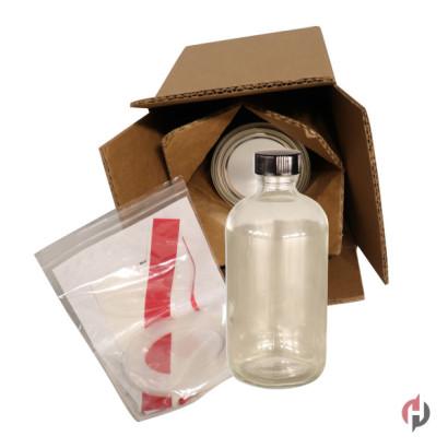 8 oz Flint Boston Round Bottle in a Can Kit Product P120616 1 v17