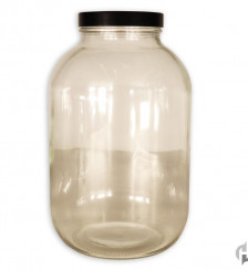1 Gallon Clear Wide Mouth Jar2C 89 400 with Cap Product P119719 1 v2