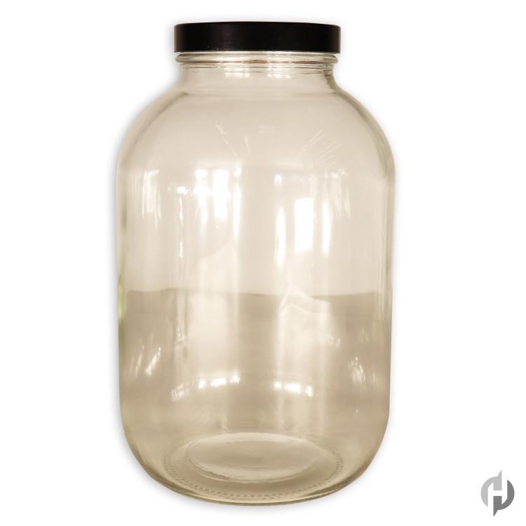 1 Gallon Clear Wide Mouth Jar2C 89 400 with Cap Product P119719 1 v8