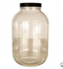 1 Gallon Clear Wide Mouth Jar2C 89 400 with Cap Product P119719 1 v8