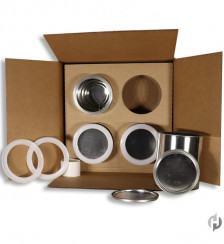 1 Gallon Dent Free Paint Can Shipper with Cans and Tape Product P120695 1 v2