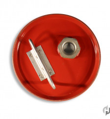 1 Gallon Red Tight Head2C Phenolic Lined with 32F422 Bung Product P119896 2 v3