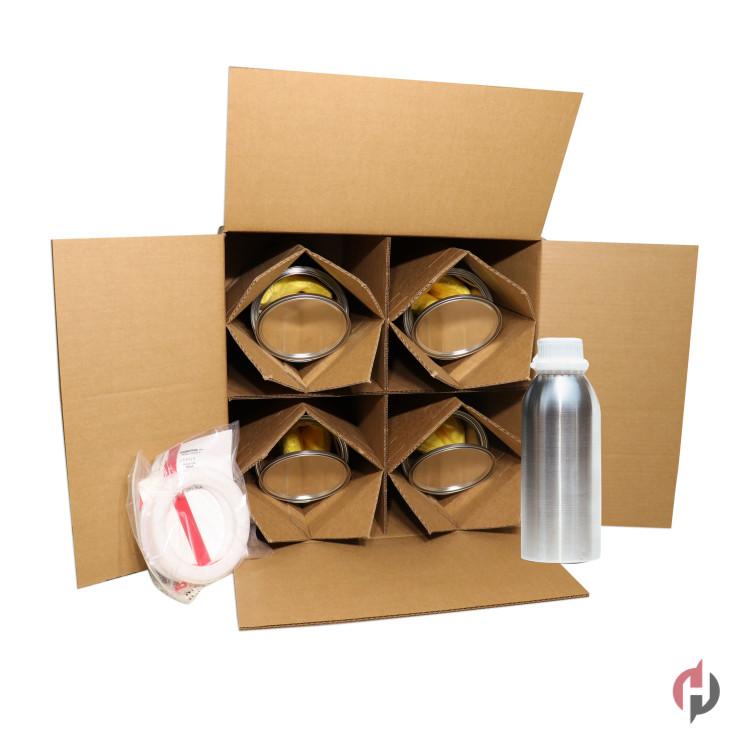 1 Liter Aluminum Bottle Exemption Packaging Product P120670 1 v8