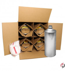 1 Quart Narrow Mouth Cone Top Can Exemption Package Product P120723 1 v2