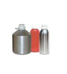 1 v17.1 Liter Red Aluminum Bottle with Tamper Proof Cap 26 Ring Product P120715 2