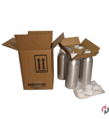 1 v2.1 Liter Silver Aluminum Bottles and Caps Product P120685 1