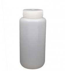 1000 mL2Fcc Natural HDPE Wide Mouth Bottle2C 63 415 with Cap Product P119740 1 v17