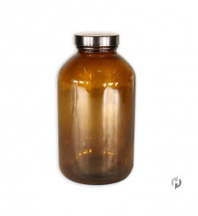 16 oz Amber Wide Mouth Packer Product P120521 1 v3