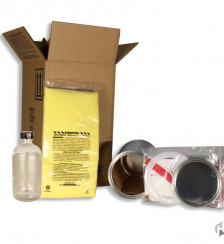 16 oz Clear Boston Round Bottle in a Can System Product P120621 1 v9