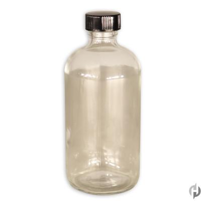 HAZMATPAC 16 oz. Boston Round Glass Bottles w/ PVC Coating