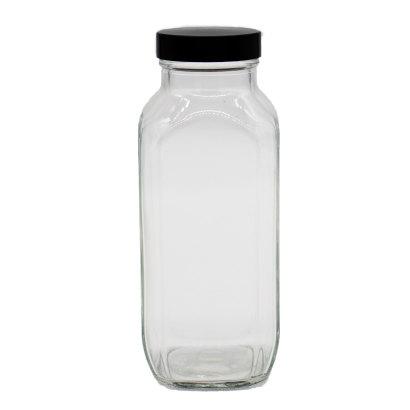 16 oz. French Square Bottle 48-400