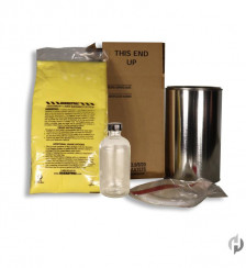 16 oz Flint Glass Boston Round in a Can Product P120618 1 v8