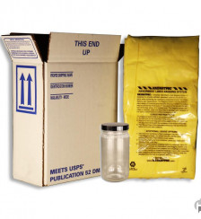 16 oz Wide Mouth Natural HDPE Product P120907 1 v13
