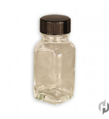 2 oz Clear Wide Mouth French Square2C 28 400 with Cap Product P119716 1 v9
