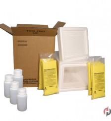 2 oz Natural HDPE Wide Mouth Bottle Complete Shipping Kit Product P120259 1 v15