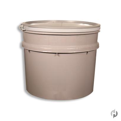 20 Gallon Gray HDPE Open Head Product P119928 1 v17