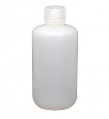 250 mL2Fcc Natural HDPE Narrow Mouth Bottle2C 24 415 with Cap Product P119733 1 v8