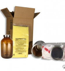 32 oz Amber Wide Mouth Packer Bottle in a Can Kit Product P120322 1 v16