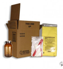 32 oz Amber Wide Mouth Packer Complete Packaging System Product P120119 1 v9