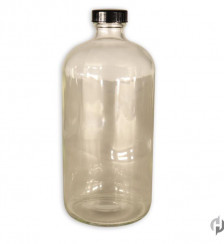 32 oz Clear Boston Round2C 33 400 with Cap Product P119713 1 v2