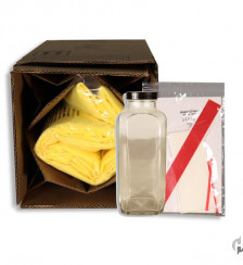 32 oz Flint Wide Mouth French Squares Product P120429 1 v2