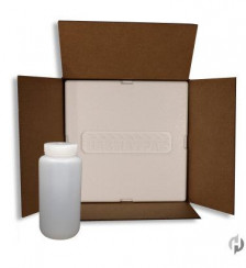 32 oz Natural Wide Mouth Bottle in a Can Cooler Product P120221 1 v15