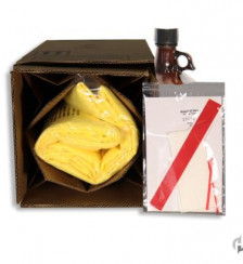 4 Liter Amber Jug with Cap Product P120470 1 v9