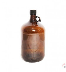 4 Liter Amber Jug2C 38 439 with Cap Product P119718 1 v15