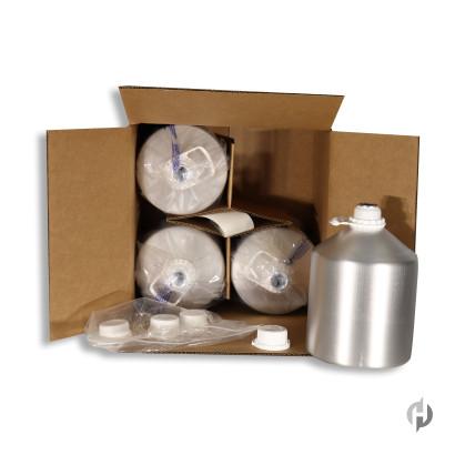 4 Liter Phenolic Lined Aluminum Bottle Kit Product P120710 2 v17