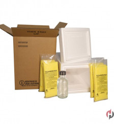 4 oz Flint Glass Boston Round Complete Shipping Kit Product P120069 1 v8