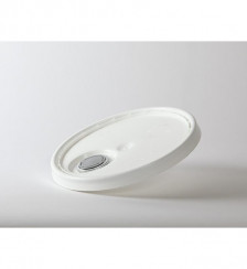 5 Gallon White HDPE Open Head2C Flex Spout Product P119910 2 v2