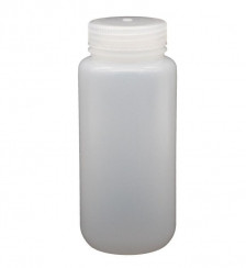 500 mL2Fcc Natural HDPE Wide Mouth Bottle2C 53 415 with Cap Product P119739 1 v8