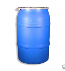 55 Gallon Blue HDPE Open Head Product P119927 1 v15