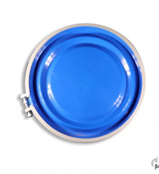 55 Gallon Blue HDPE Open Head Product P119927 2 v8