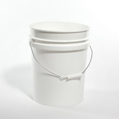 White Bucket Lid with Spout