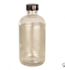 8 oz Clear Boston Round2C 24 400 with Cap Product P119711 1 v3