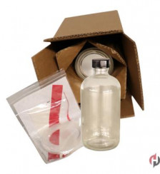 8 oz Flint Boston Round Bottle in a Can Kit Product P120616 1 v17