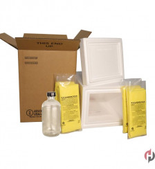 8 oz Flint Boston Round Complete Shipping Kit System Product P120055 1 v2
