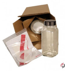 8 oz Flint Wide Mouth French Square Bottle in a Can Product P120006 1 v15