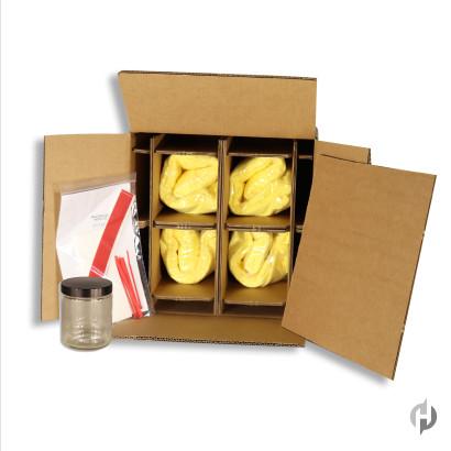8 oz Flint Wide Mouth Straight Sided Jar Kit Product P120491 1 v17