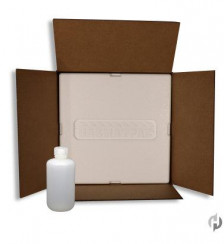 8 oz Natural Narrow Mouth Bottle Cooler Product P120213 1 v9