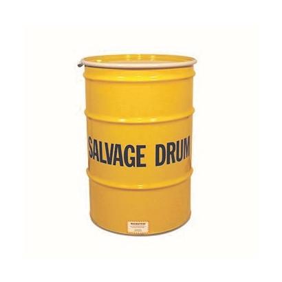 85 gallon yellow metal salvage drum Product P119926 1 v9