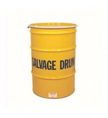 85 gallon yellow metal salvage drum Product P119926 1