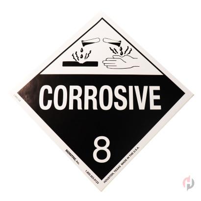 Corrosive 8 Placard Product P120871 1 v17