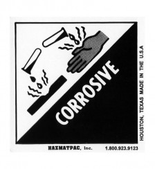Corrosive C8 Paper Shipping Labels2C 5002FRoll Product P120146 1 v3