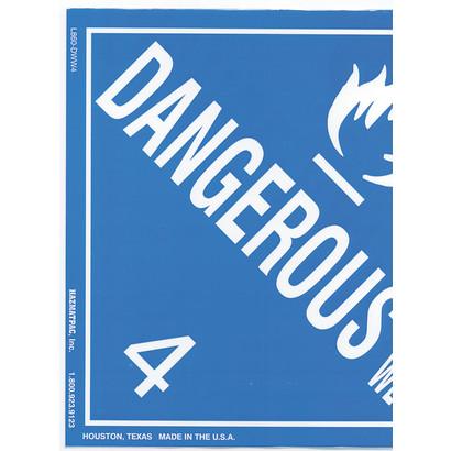Dangerous 4 Paper Labels2C 5002FRoll Product P120125 2 v18
