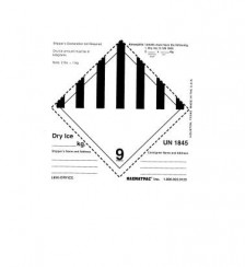 Dry Ice Paper Shipping Labels2C 5002FRoll Product P120198 1 v15