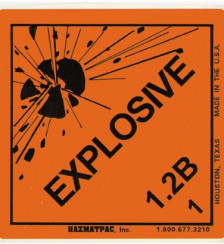 Explosive 1 v10.2B Paper Shipping Labels2C 5002FRoll Product P120085 1