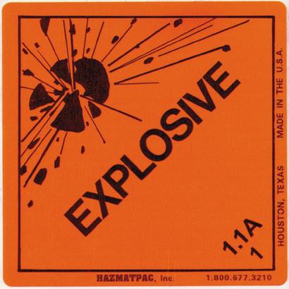 Explosive 1 v17.1A Paper Shipping Labels2C 5002FRoll Product P120083 1