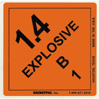 Explosive 1 v17.4 B Paper Shipping Labels2C 5002FRoll Product P120089 1